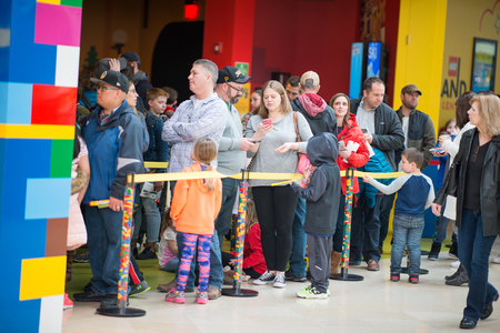 PLYMOUTH MEETING, PA - APRIL 6: Grand Opening of Legoland Discovery center Philadelphia, PA on April...