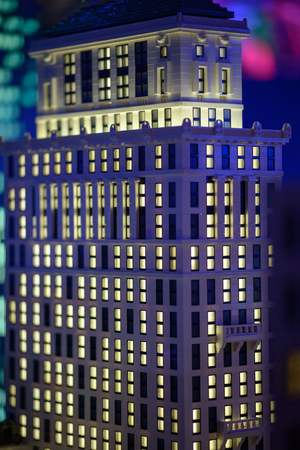 PLYMOUTH MEETING, PA - APRIL 6: Grand Opening of Legoland Discovery center Philadelphia, PA on April 6, 2017のeditorial素材