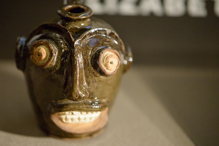 WASHINGTON, DISTRICT OF COLUMBIA - APRIL 14: Smithsonian National Museum of African American History on April 14, 2017のeditorial素材