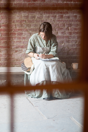 FORT DELAWARE, DELAWARE CITY, DE - AUGUST 1: Fort Delaware State Park, Historic Union Civil War...