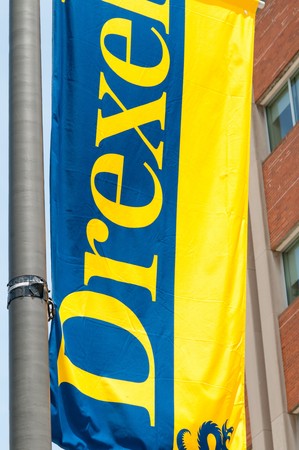PHILADELPHIA, PA - JUNE 13: Drexel University Campus in the University City section of West Philadelphia on graduation day on June 13, 2014のeditorial素材