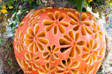 CHADDS FORD, PA - OCTOBER 26: The Great Pumpkin Carve carving contest on October 26, 2013のeditorial素材