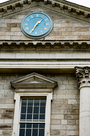 DUBLIN, IRELAND - AUGUST 30: Trinity College campus, Dublin City, Irelandのeditorial素材