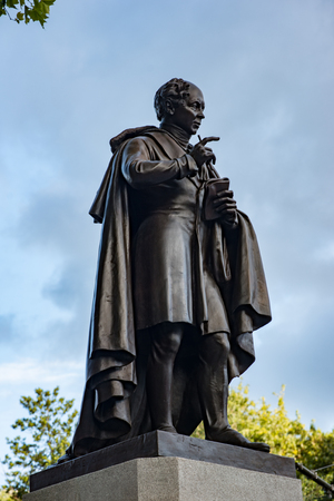 DUBLIN, IRELAND - AUGUST 30: Trinity College campus, Dublin City, Irelandのeditorial素材