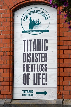 COBH, IRELAND - AUGUST 19, 2017: Heritage Center of Cobh, Irelandのeditorial素材