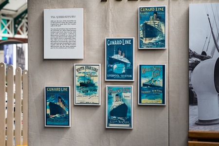 COBH, IRELAND - AUGUST 19, 2017: Heritage Center of Cobh, Irelandのeditorial素材