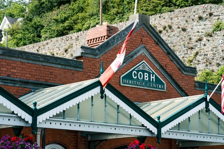 COBH, IRELAND - AUGUST 19, 2017: Heritage Center of Cobh, Irelandのeditorial素材