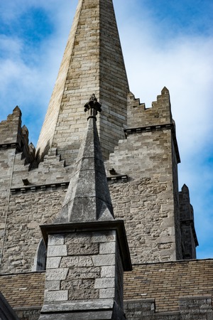 DUBLIN, IRELAND - AUGUST 30, 2017: City of Dublin Irelandのeditorial素材