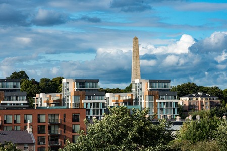 DUBLIN, IRELAND - AUGUST 30, 2017: City of Dublin Irelandのeditorial素材