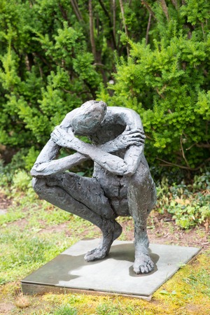 TRENTON, NJ - JUNE 17, 2017: Interior Number 5 Isolation by Sharon Loper at Grounds for Sculptureのeditorial素材