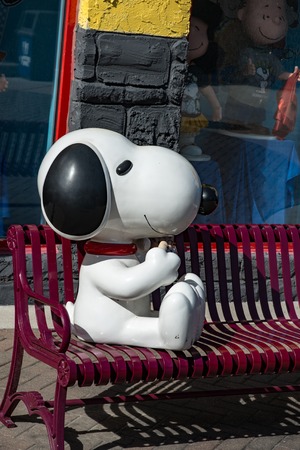 ALLENTOWN, PA - OCTOBER 22: Planet Snoopy at Dorney Park in Allentown, Pennsylvaniaのeditorial素材
