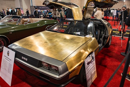 PHILADELPHIA, PA - Feb 3: AMC Deloran the 2018 Philadelphia Auto Showのeditorial素材