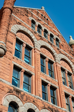 Dallas, Texas - May 7, 2018: Old Red Museum, formerly Dallas County Courthouse in Dallas, Texasのeditorial素材