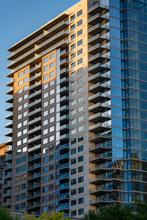 Dallas, Texas - May 7, 2018: Buildings in Downtown Dallas Texasのeditorial素材