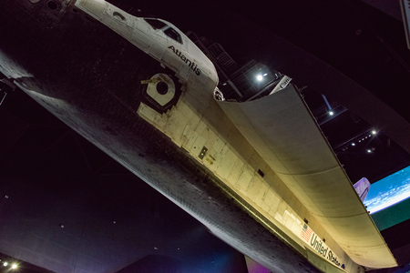 Cape Canaveral, Florida - August 13, 2018: Atlantis Space Shuttle at NASA Kennedy Space Centerのeditorial素材