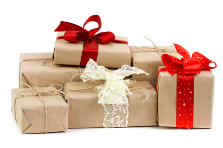 Christmas giftsの写真素材
