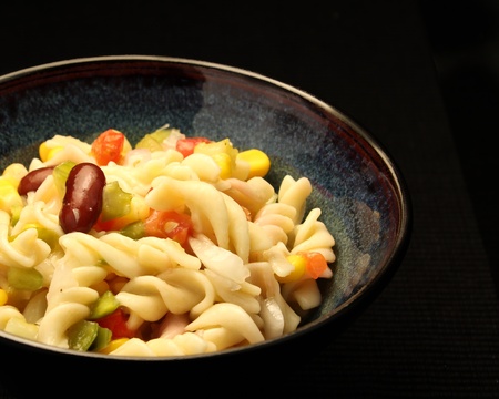 Summer Pasta Saladの写真素材