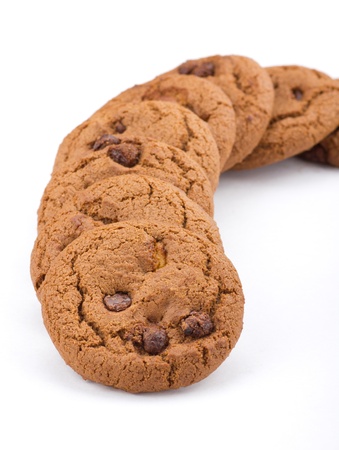 Choc Chip Cookiesの写真素材