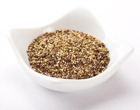 Cracked Black Pepperの写真素材
