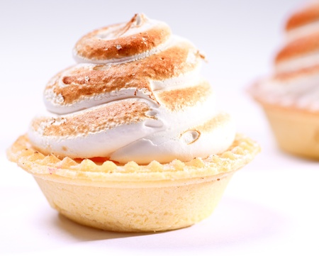 Lemon Meringue Tartの写真素材