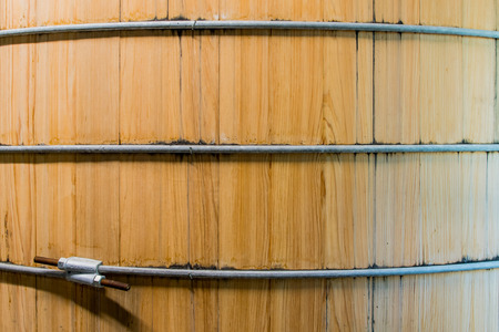 Close Up of Bourbon Mash Tank Side Background Imageの写真素材