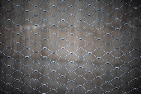Clean Chain Link Fence Wide Shot Offersの写真素材
