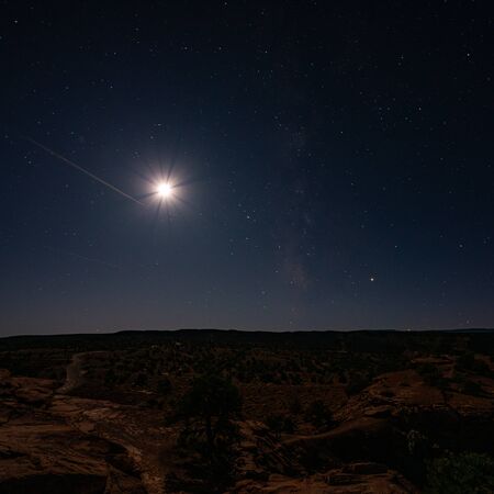 Moon Pretending To Be A Star