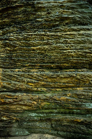 Walls of the Ledges in Cuyahoga Valley National Park Fill Frame