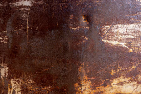 Rusty Texture of Old Water Tank in Guadalupe Mountains National Park