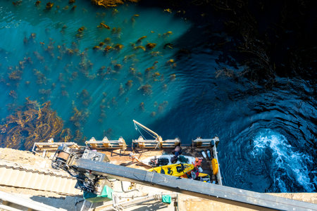 Scorpion Boat Dock On Anacapa Island in Channel Islands National Park
