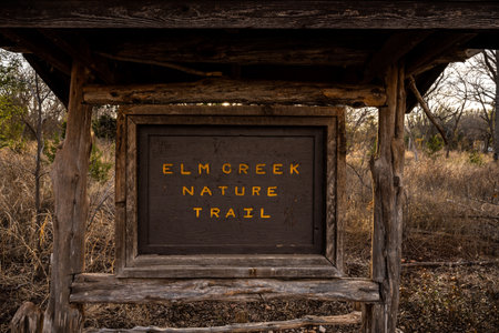 Elm Creek Nature Trail in Abilene State Park in Texas