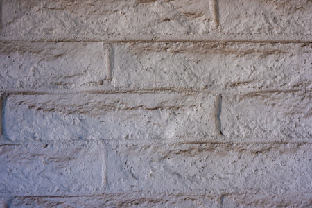 Brick Wall Covered In Many Coats Of Paint Texture Background Image