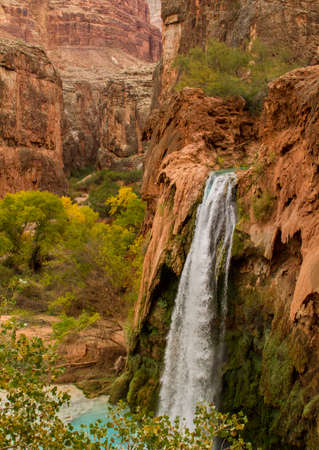 Havasu Falls Waterfallの写真素材