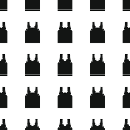 Shirt seamless pattern vector illustration background. Black silhouette Shirt stylish texture. Repeating Shirt seamless pattern background for clothes design and webのイラスト素材