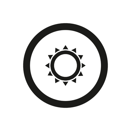 Thailand symbol icon. Silhouette illustration of Thailand symbol vector icon for web and advertisingのイラスト素材