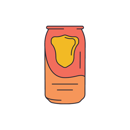 Ale icon. Cartoon ale vector icon for web design isolated on white backgroundのイラスト素材