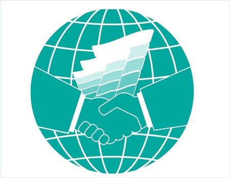 Handshake of partners and a profitable business allianceのイラスト素材