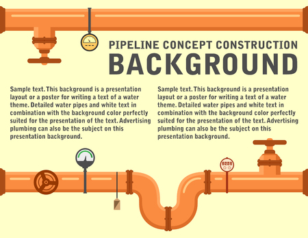 pipeline concept backgroundの写真素材