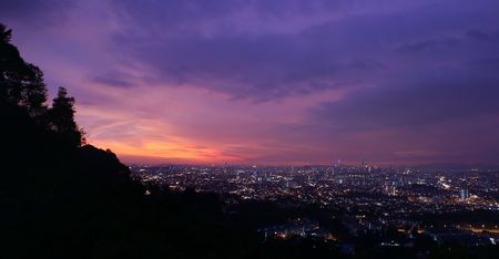 Kuala Lumpur Sunsetの写真素材