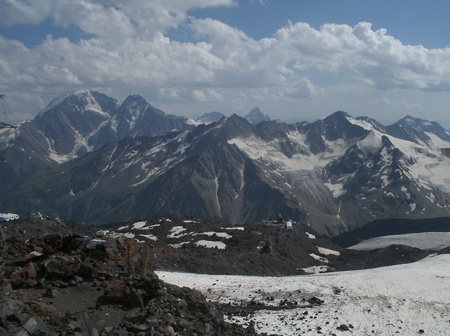 Caucasus mountainsの写真素材