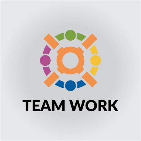 team work logoのイラスト素材