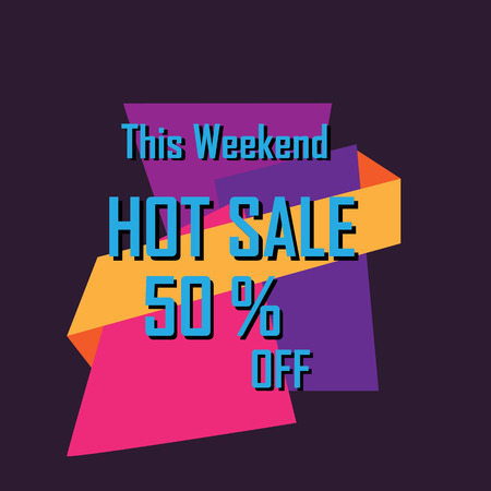 Hot sale background.のイラスト素材