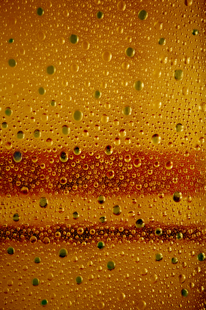 abstract bubbles background with water drrops on a plastic surface