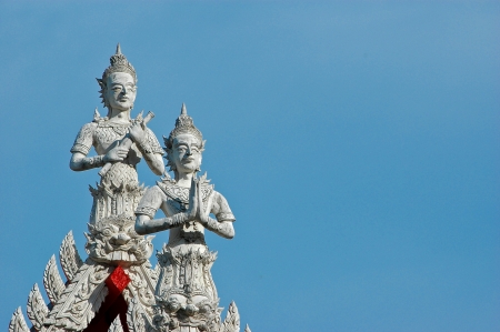 Wat Klang Bang Kaew, Nakhon Pathom, Thailand の写真素材