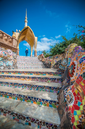 Wat Phra thad Phasornkaew の写真素材