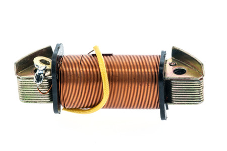 Coil motorcycle lightsの写真素材