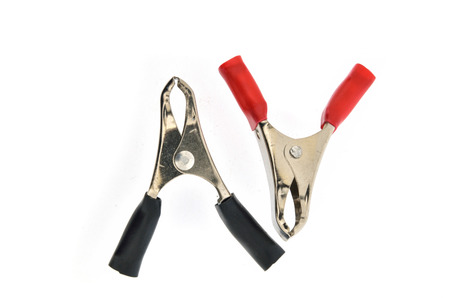 Clamp the cordの写真素材