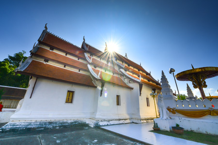 wat Phra That Chae Haeng royal temple  nan thailandの写真素材