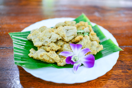 Fried Fish Ballの写真素材