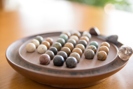 Board game to play side by side stone